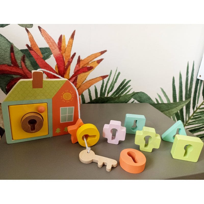 Puidust sensoorsed Montessori klotsid Classic World - Fairy Kitten Mänguasjapood