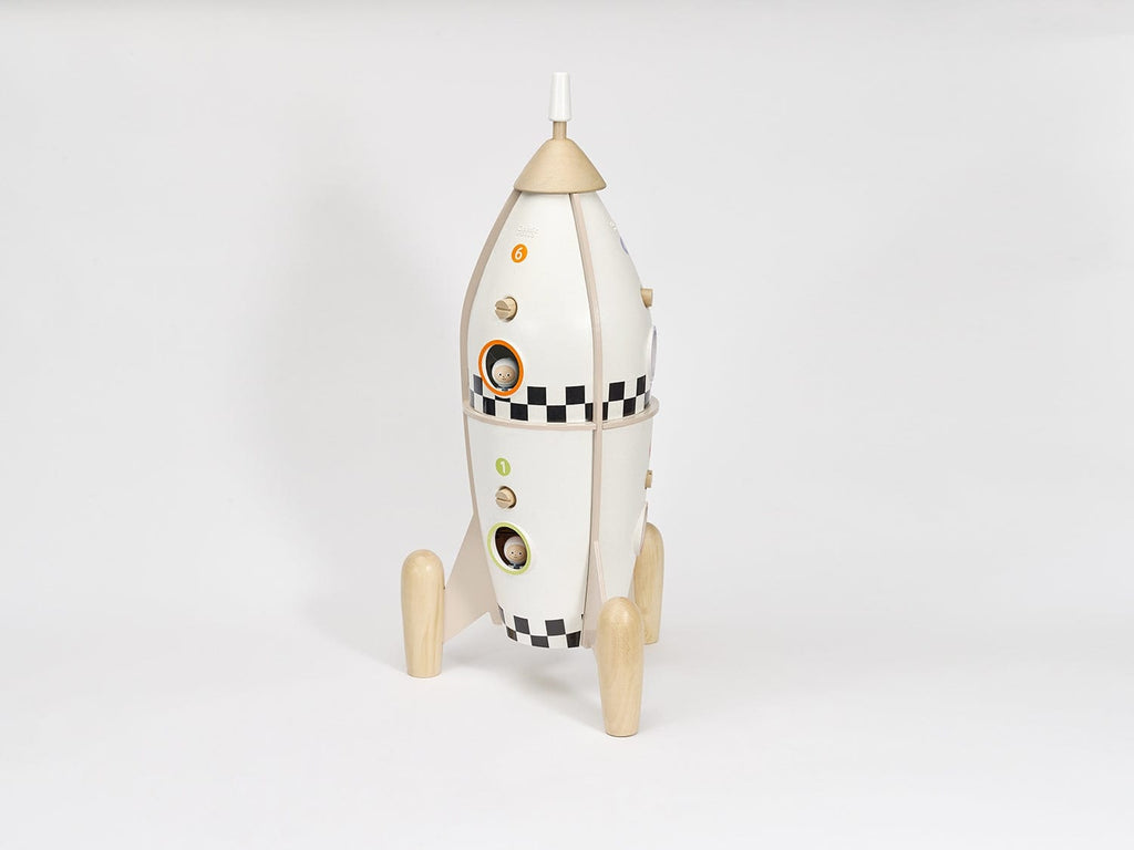 CLASSIC WORLD puidust raketi lastemaja + tegevusfiguurid - Fairy Kitten Mänguasjapood