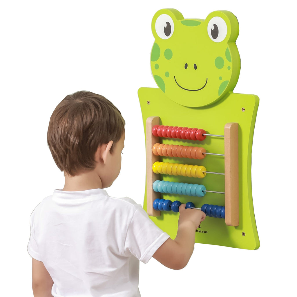Puidust õppeaabikas Konn Montessori Viga - Fairy Kitten Mänguasjapood