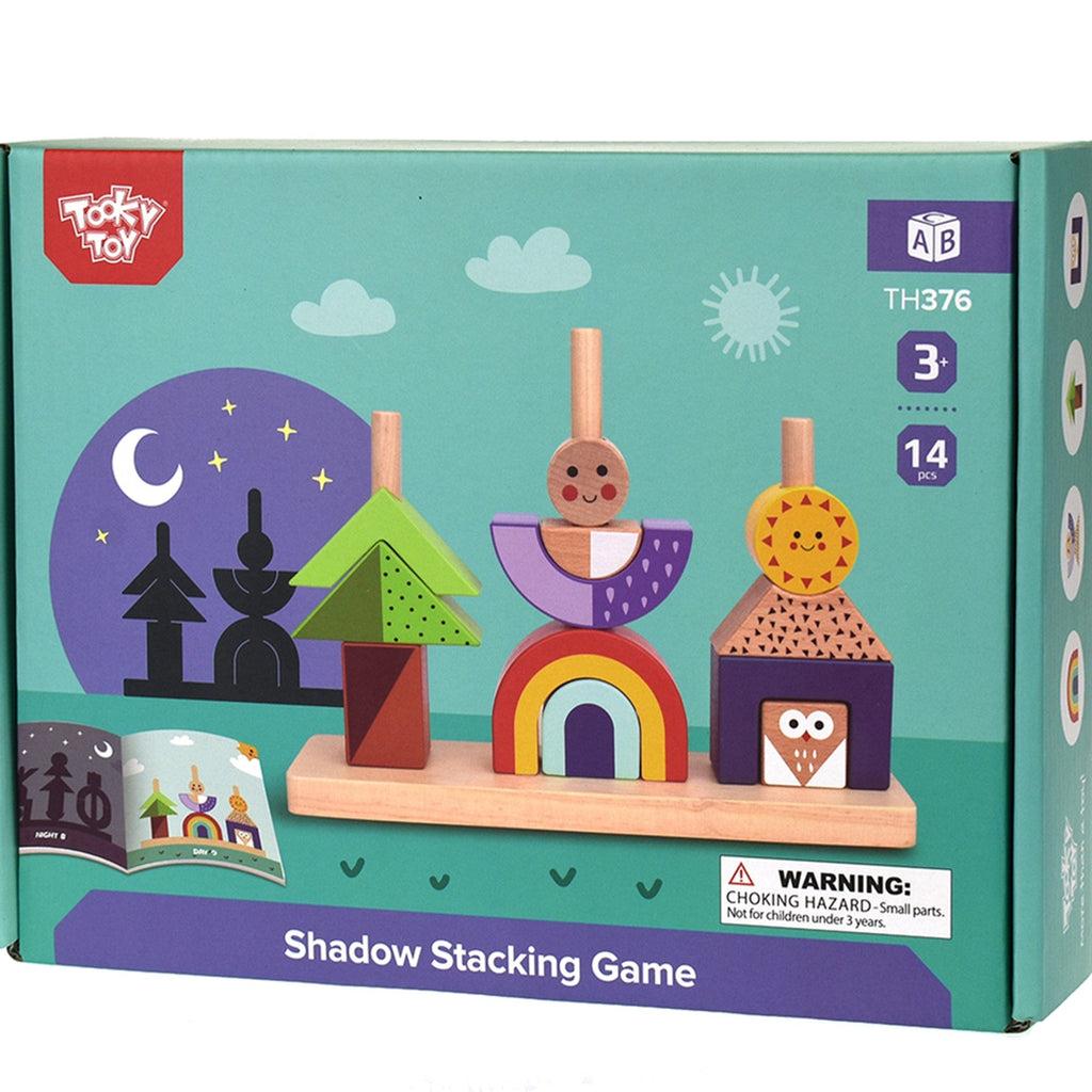 TOOKY TOY Drewniany Sorter Las Książeczka Trzy Patyczki na Podstawce - Fairy Kitten Mänguasjapood